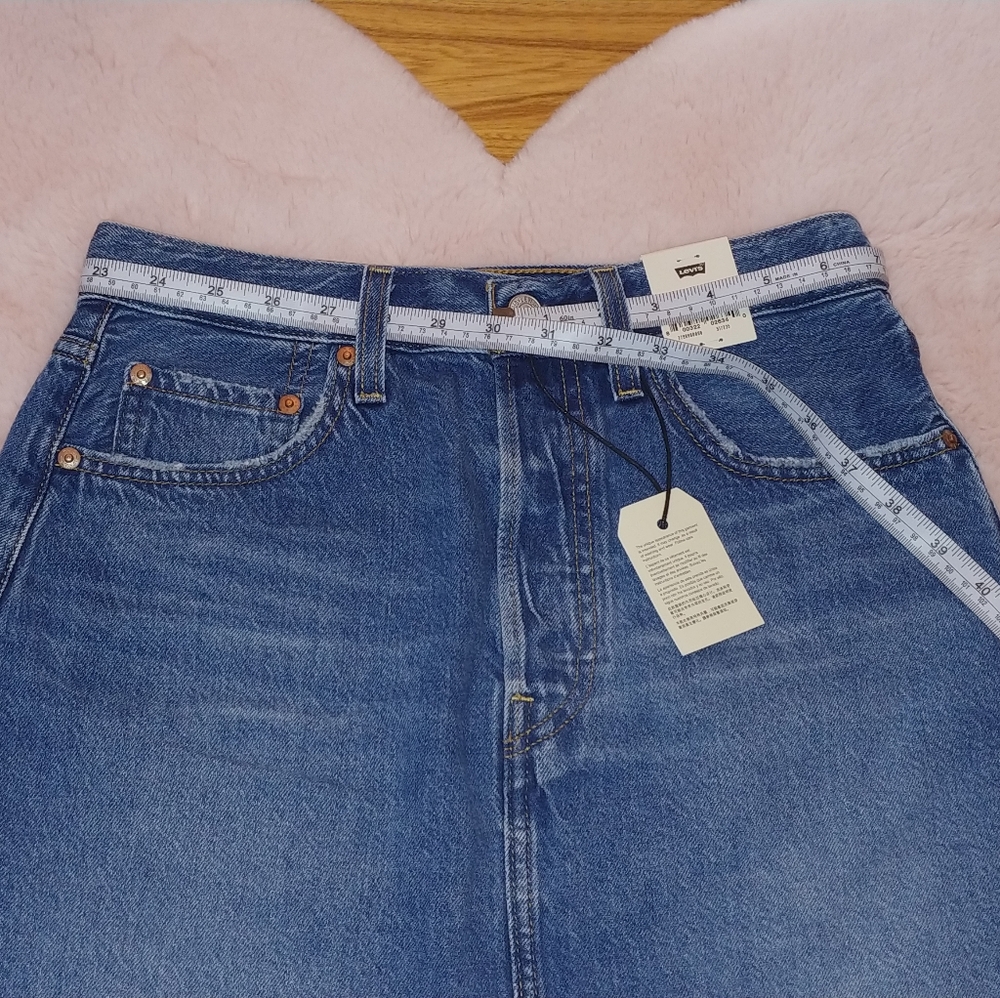 NWT Levi's Ribcage Skirt - Picture 10 of 11